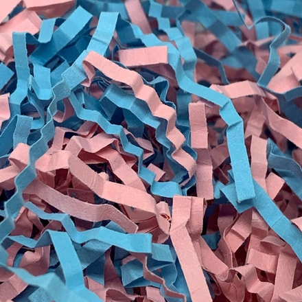 Бумажный наполнитель (розово-голубой) 50гр