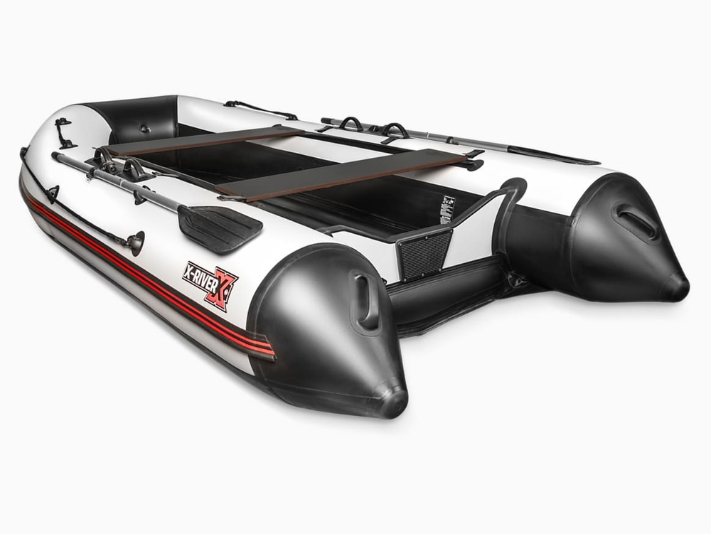 Лодка ПВХ X-RIVER Agent 420 + 4х-тактный лодочный мотор HONDA BF40 SRTU