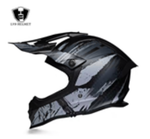 Шлем кроссовый взрослый MOTAX глянцево-чёрный-серый (G3)