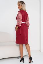 Платье Мия (марсала) Р11-1184 Nikol (Акция)