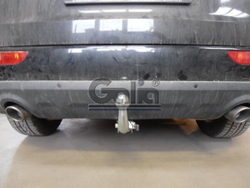 Фаркоп оцинкованный Galia A046A для Audi Q5 2008-2016(паспорт и сертификат в комплекте)(без электрики)