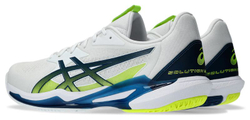Мужские теннисные кроссовки Asics Solution Speed FF 3 - white/mako blue