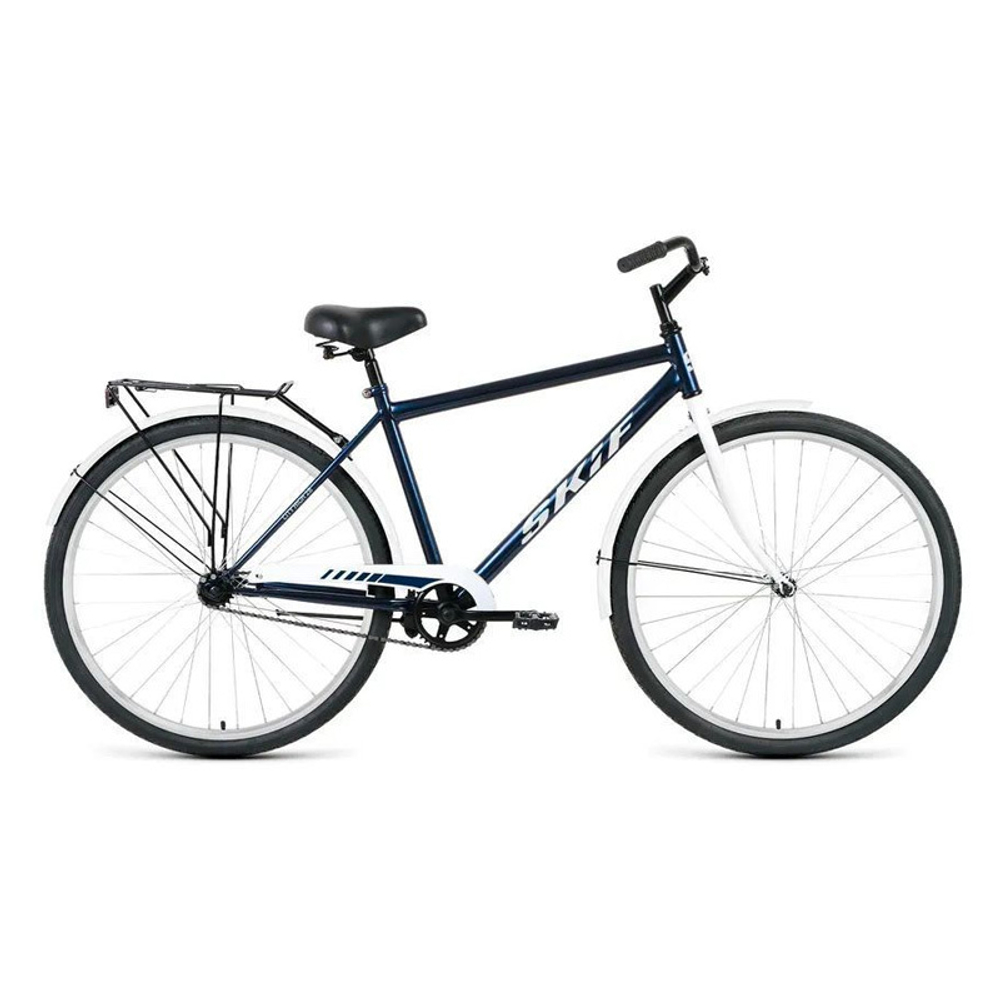 Велосипед Skif City High 28" 1s, темно-синий/серый