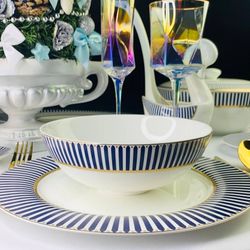 Lenardi 145-463 Набор из 6 салатников 18см ИНФАНТА в под.уп.(х6)Костяной фарфор