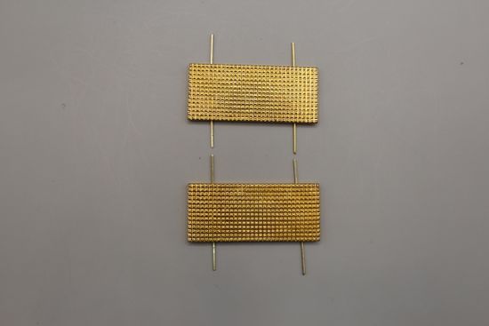 Лычка мет. "Полиция МВД" 20x45 мм зол.