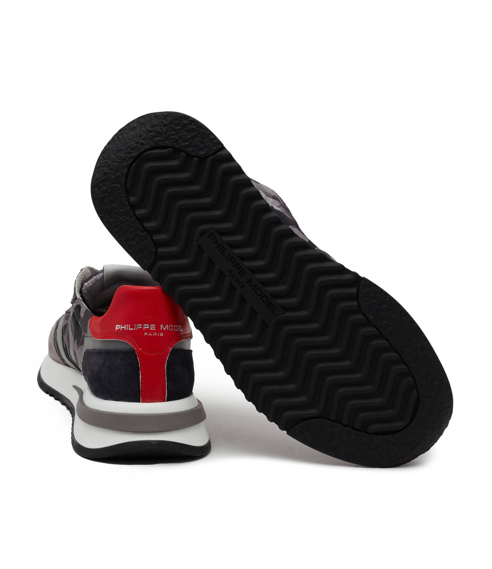 Кожаные кроссовки Philippe Model - серый(TYLU)