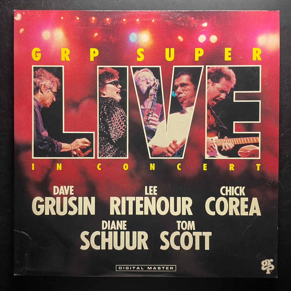 Dave Grusin, Lee Ritenour, Chick Corea, Diane Schuur, Tom Scott - GRP Super Live 2LP (США 1988г.)