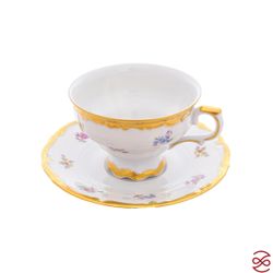 Набор чайных пар Queen's Crown Мелкие цветы 220 мл