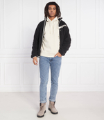 Худи shrunken badge hoodie CALVIN KLEIN JEANS - бежевый(J30J321879)