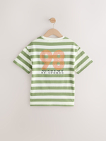 Футболка для девочки Next E44-340, 4 шт., Розовый, Бежевый, Хаки