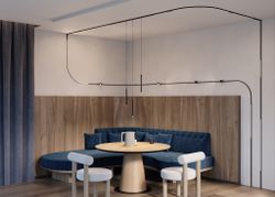 Трековый магнитный светодиодный светильник Maytoni Levity   TR190-1-5W4K-B