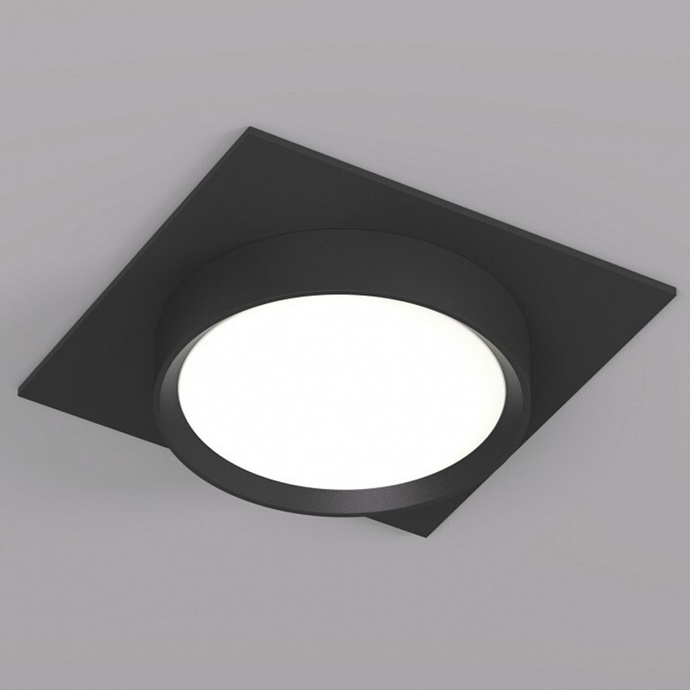 Встраиваемый светильник Denkirs FLAT DK2091-BK