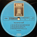 The Beatles - The Beatles Beat (Германия 1969г.)