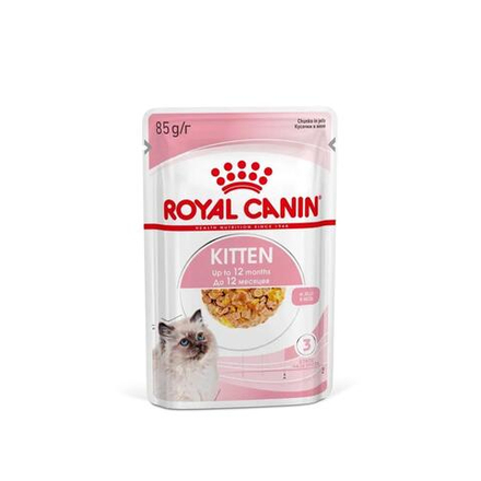 Royal Canin Kitten консервированный корм для котят в возрасте до 12 месяцев в желе 85г