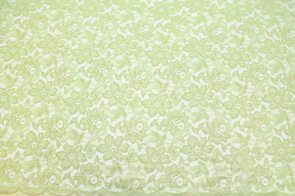 Гипюр фисташка