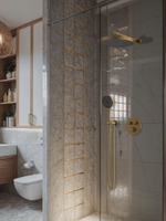 Душевая система с термостатом AltroBagno Bilancia 040414 BG