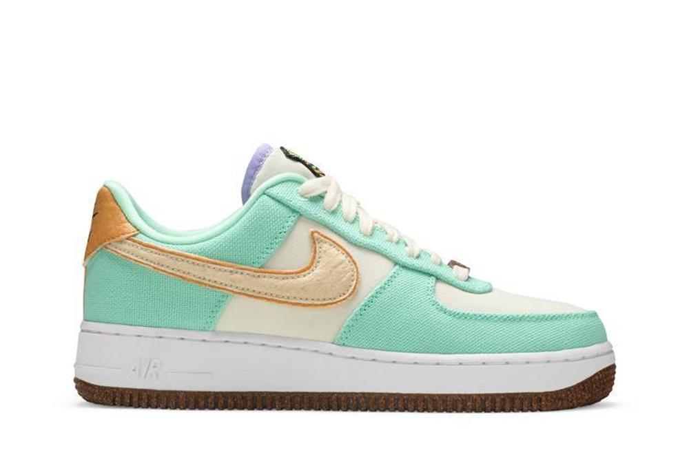 Кроссовки Nike Air Force 1 Low "Happy Pineapple" (Женская размерная сетка)