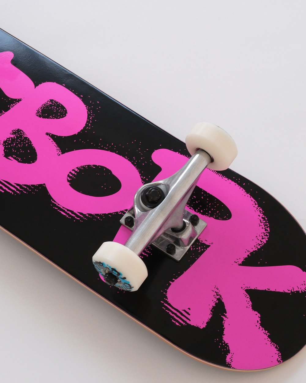 Скейтборд Футворк Лого Неон Розовый 7.87”