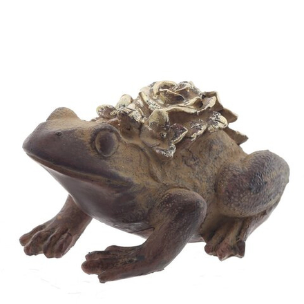 GAEM Фигурка декоративная "Лягушка", L10 W7 H5 см