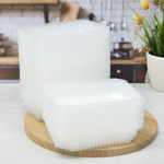 Контейнер 500мл для заморозки БЕЗ КРЫШКИ 186*132*35мм (100шт) (крышка 456552)