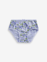 Трусы для девочки Next 894-611, 7 шт., Голубой, Кремовый