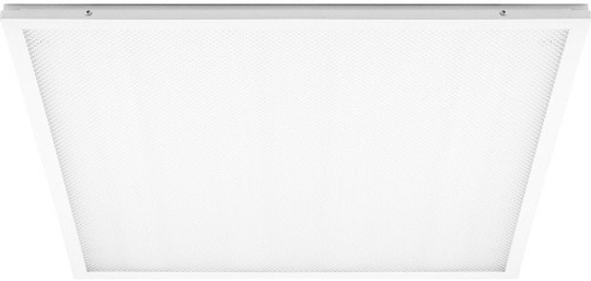Светильник LED-панель ДВО 36Вт 595х595х19 4000K 3100Лм призма IP40 AL2115 Feron 21084