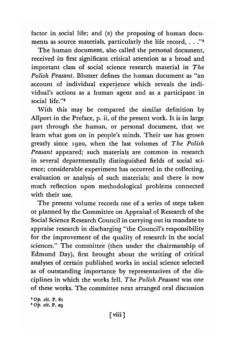 The use of personal documents in psychological science | Gordon W. Allport