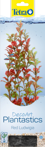 TETRA DecoArt Plant Растение пластиковое Red Ludwigia (Красная людвигия)
