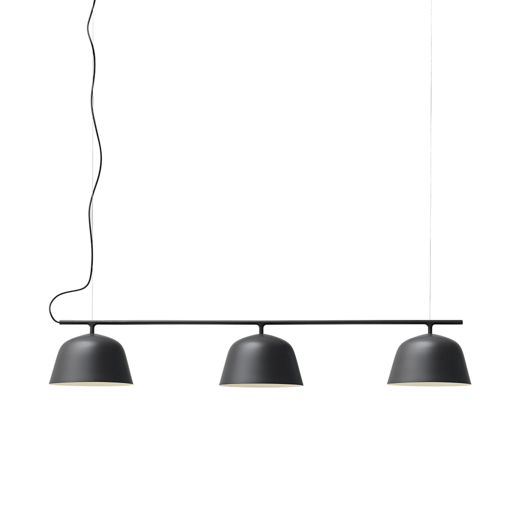 Pendant design lamp  Ambit Rail by Muuto (Black)