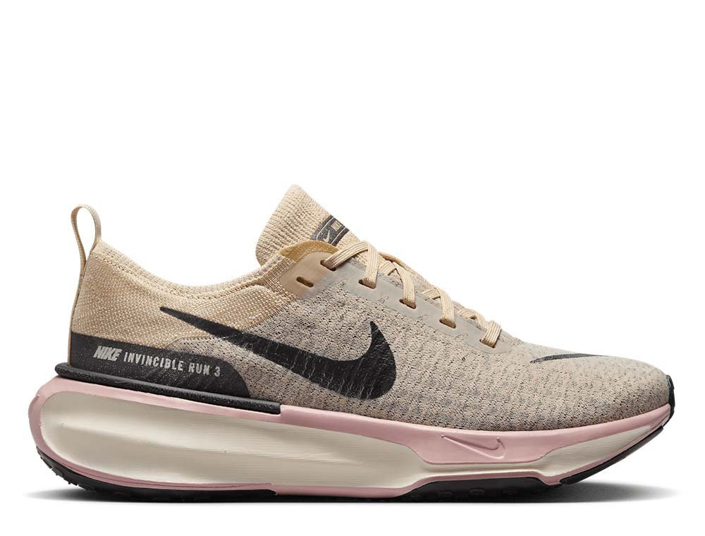 Кроссовки для бега женские Nike ZoomX Invincible Run Flyknit 3 Premium W Кремово-Розовые