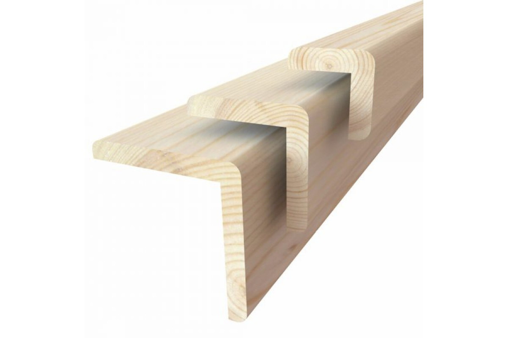 Угол 30*30*3м сосна внутренний гладкий