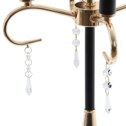 GAEM Подсвечник, L28 W28 H53,5 см