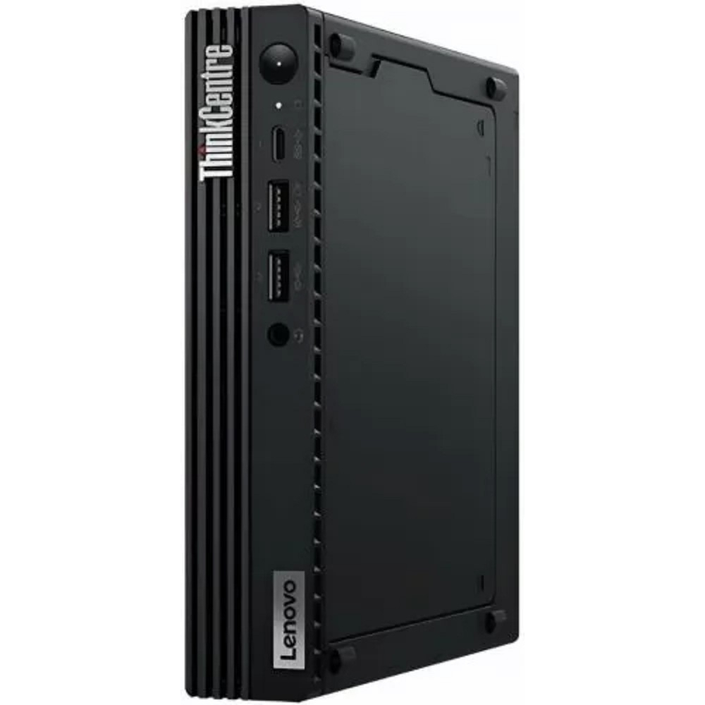 Компьютер Lenovo ThinkCentre M70q G4 Tiny [12E3002UUM] (КЛАВ.РУС.ГРАВ.) Black (i3-13100T/8GB 2slots/512GB SSD/DOS/VESA/k+m)