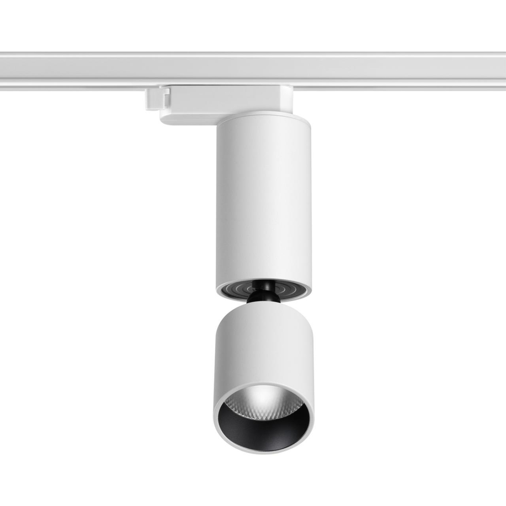 359320 PORT NT24 210 белый Светильник трековый однофазный трехжильный IP20 LED 10W 85-265V 3000K 1100Лм TUBO