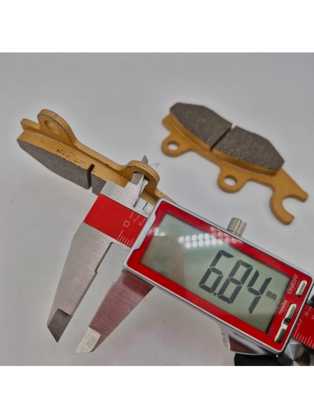 t- Колодки тормозные эндуро мотоцикла с ухом