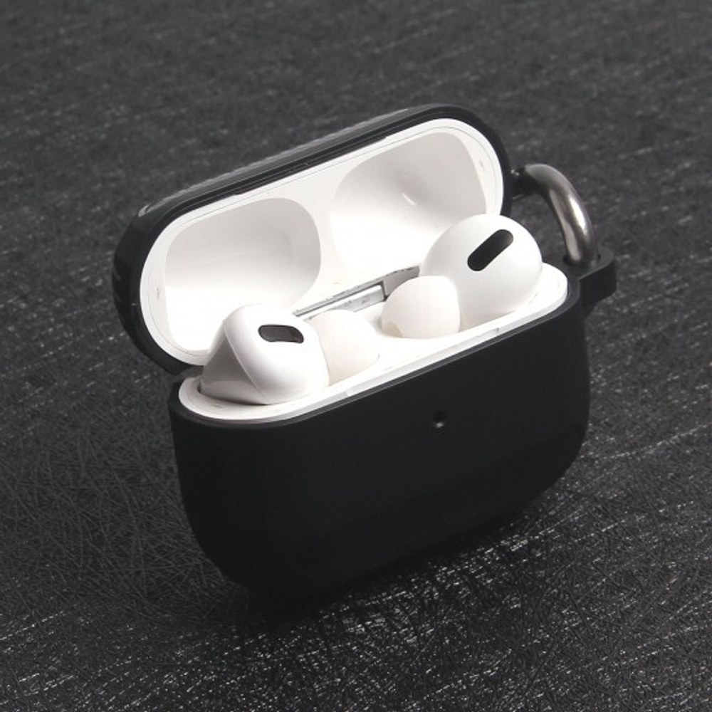Чехол для AirPods Pro, карбоновый, WIWU APC005, 012532 Красный