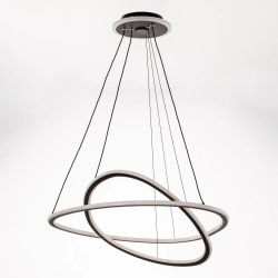 Citilux ТRIO CL215B061E LED Люстра подвесная с пультом Чёрная