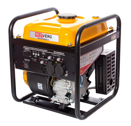 Генератор бензиновый инверторный открытого типа REDVERG RD-IG4500H-O