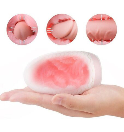 Мастурбатор-ротик MAGIC CAT FLAME (Цвет: телесный)