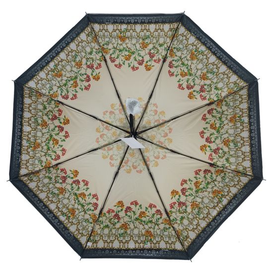 Зонт с серебристым куполом Рисунок внутри 3855-D-06