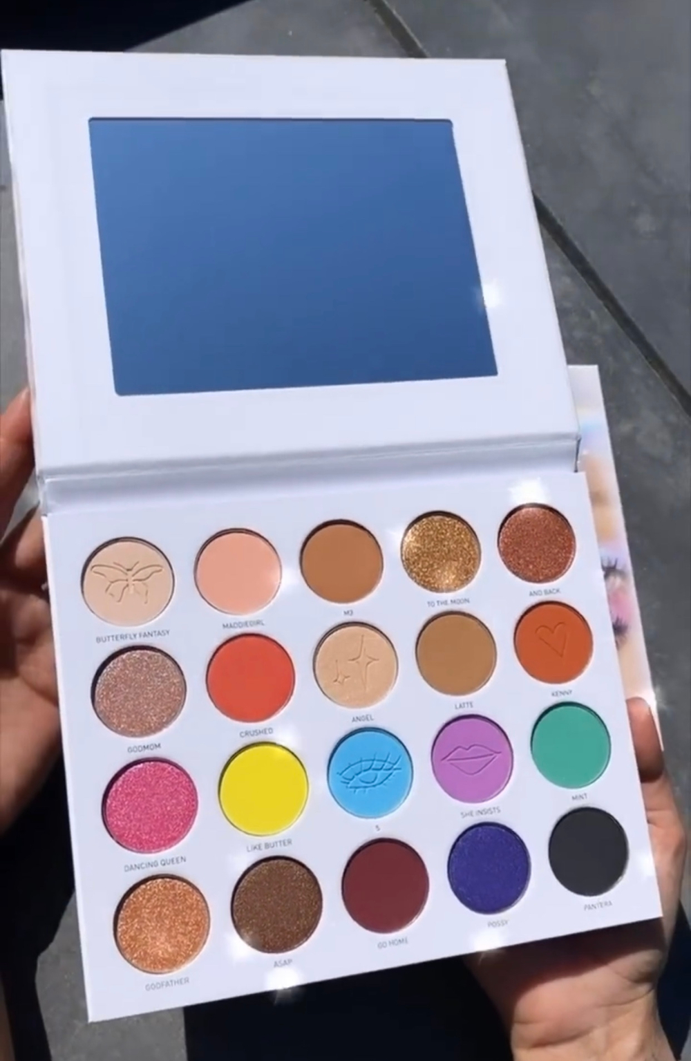 Morphe x Maddie Ziegler The Imagination Palette