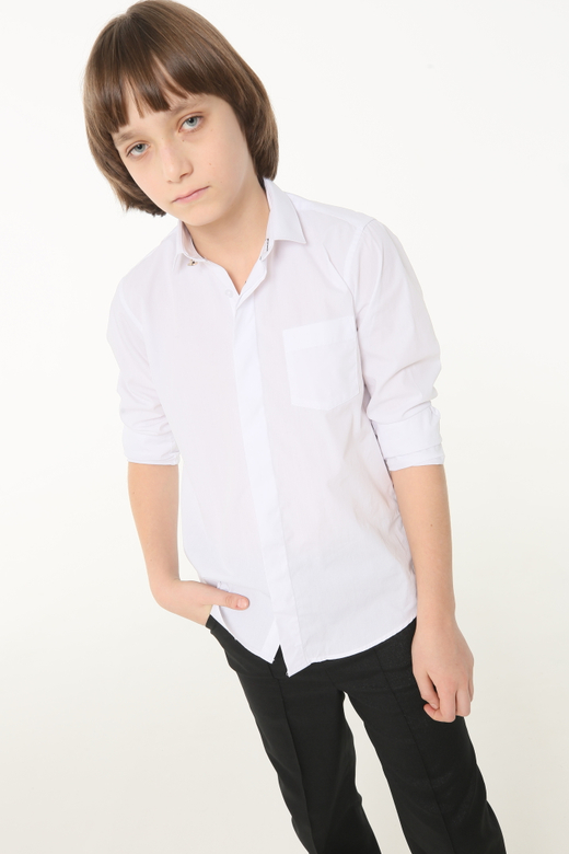 Рубашка классик БЕЛАЯ