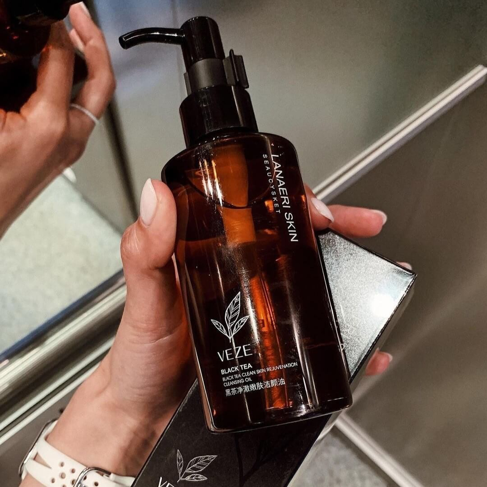 Гидрофильное масло для снятия макияжа с экстрактом чёрного чая, 150мл