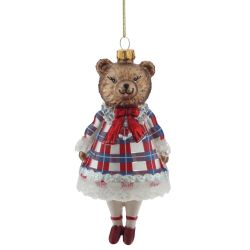 GAEM Украшение новогоднее "Медведь", L7 W7 H16,5 см