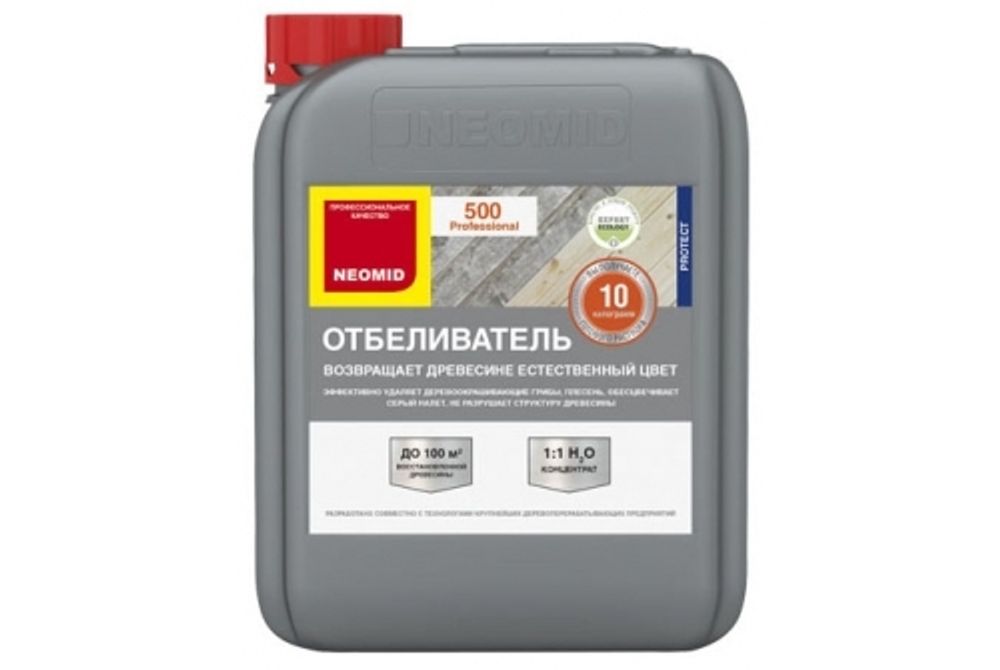 Неомид 500 отбеливающий состав для древесины 5 кг