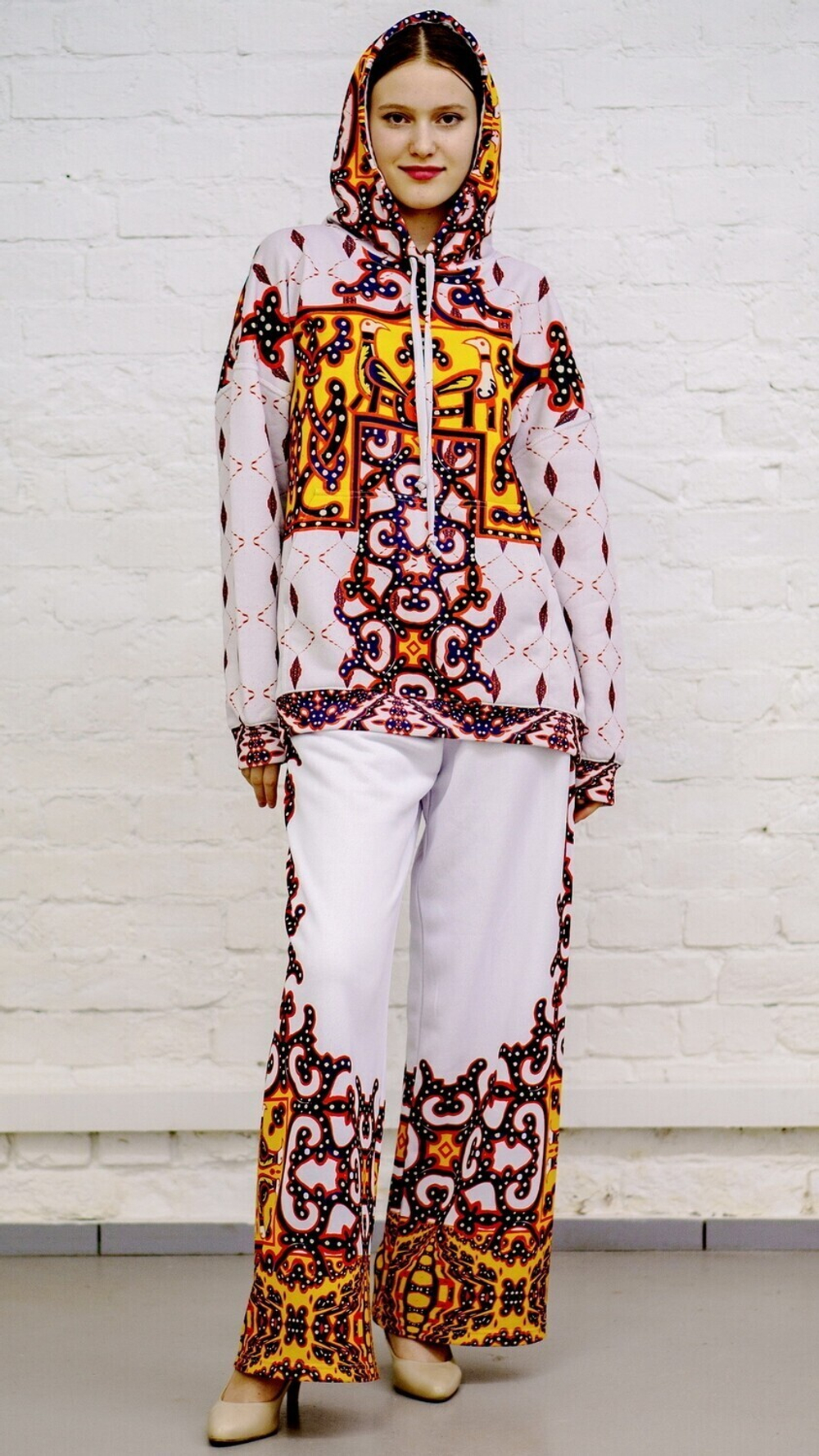 Комплект (худи и брюки) "Славянские узоры"