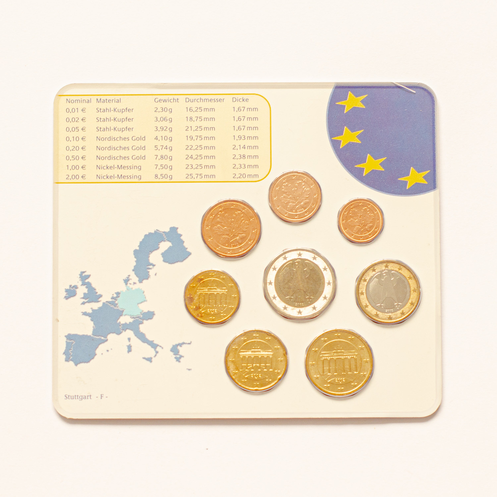 Germany 2002 Year Set (A, D, F, G, J)