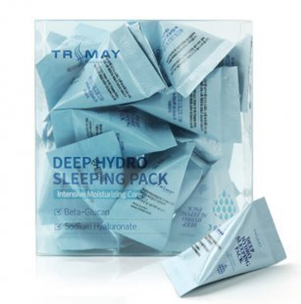 Ночная маска для лица увлажняющая TRIMAY Deep Hydro Sleeping Pack 3 гр