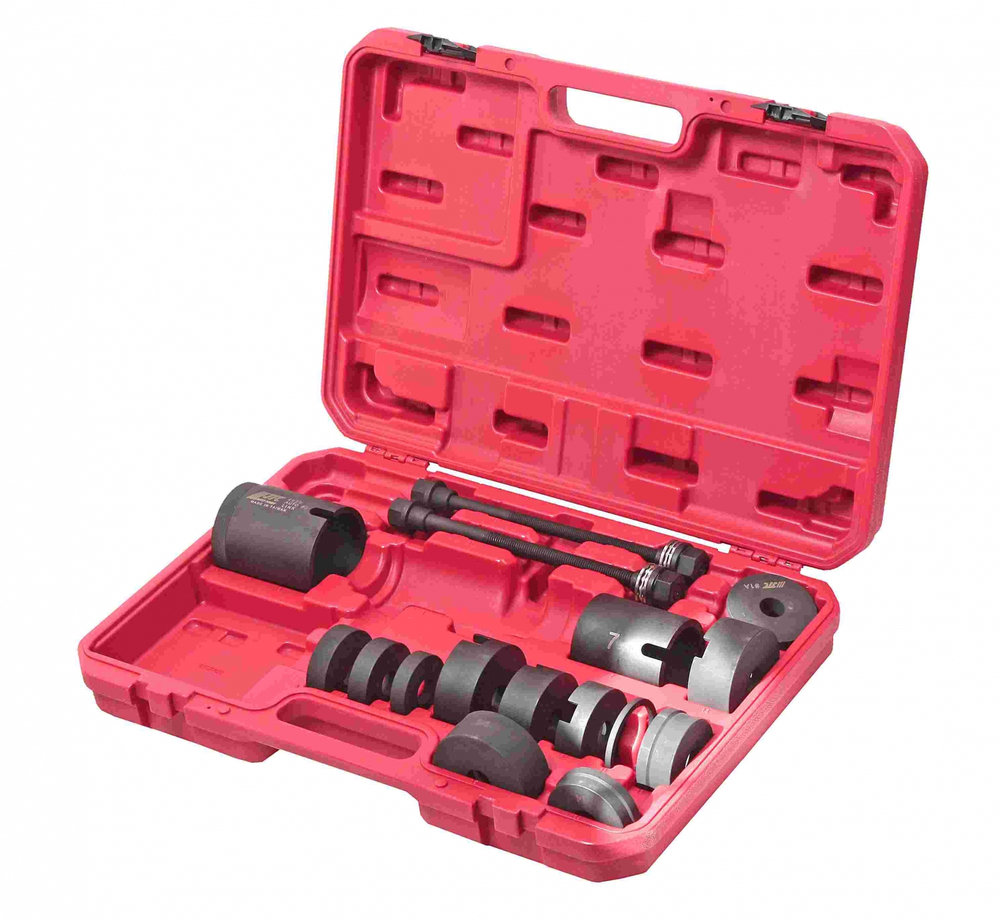 НАБОР JTC-4820A для снятия и установки сайлентблоков (MERCEDES W203, 211, 220; BMW E31, 32, 34, 38, 39, 53, 60, 65, 66)