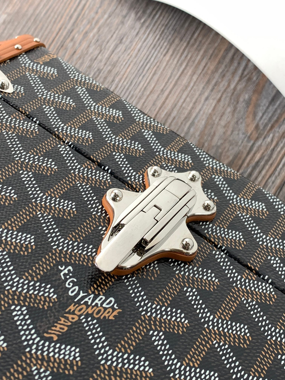 Goyard Cassette Trunk Bag